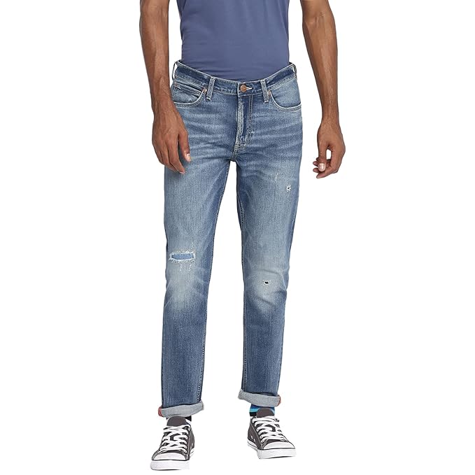 Men's Bruce Skinny Fit Mid-Rise Jeans